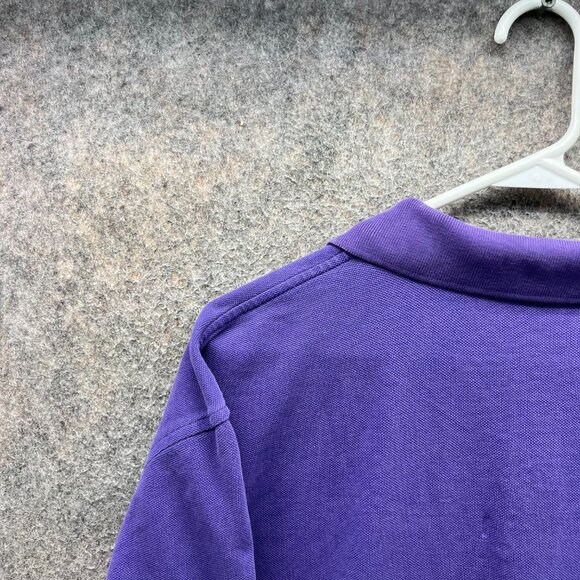 Brooks Brothers Polo Shirt Mens XL Purple 346 Mesh Preppy Dress Original Fit - Picture 11 of 12